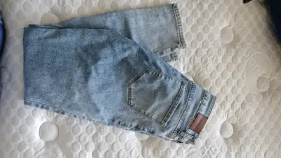 Jeans SYBILLA azul claro mujer TALLA 38 - miniatura 2