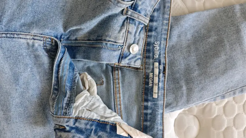 Jeans SYBILLA azul claro mujer TALLA 38 - 5
