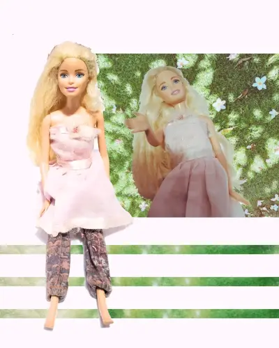 Lote de muñecas barbie y baby alive - miniatura 1