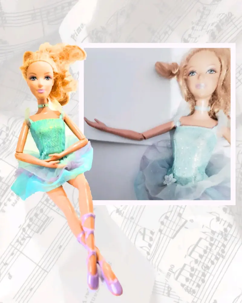 Lote de muñecas barbie y baby alive - 2