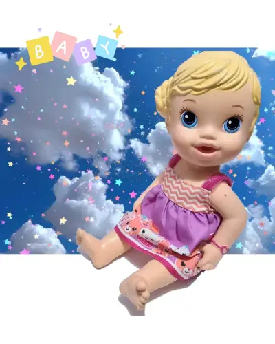 Lote de muñecas barbie y baby alive - miniatura 3