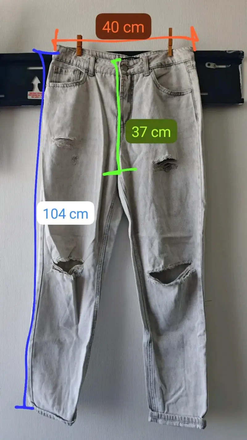 Jeans rotos FOSTER talla 38 - 2