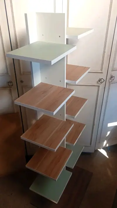 Estante de exhibición de madera moderno - miniatura 6