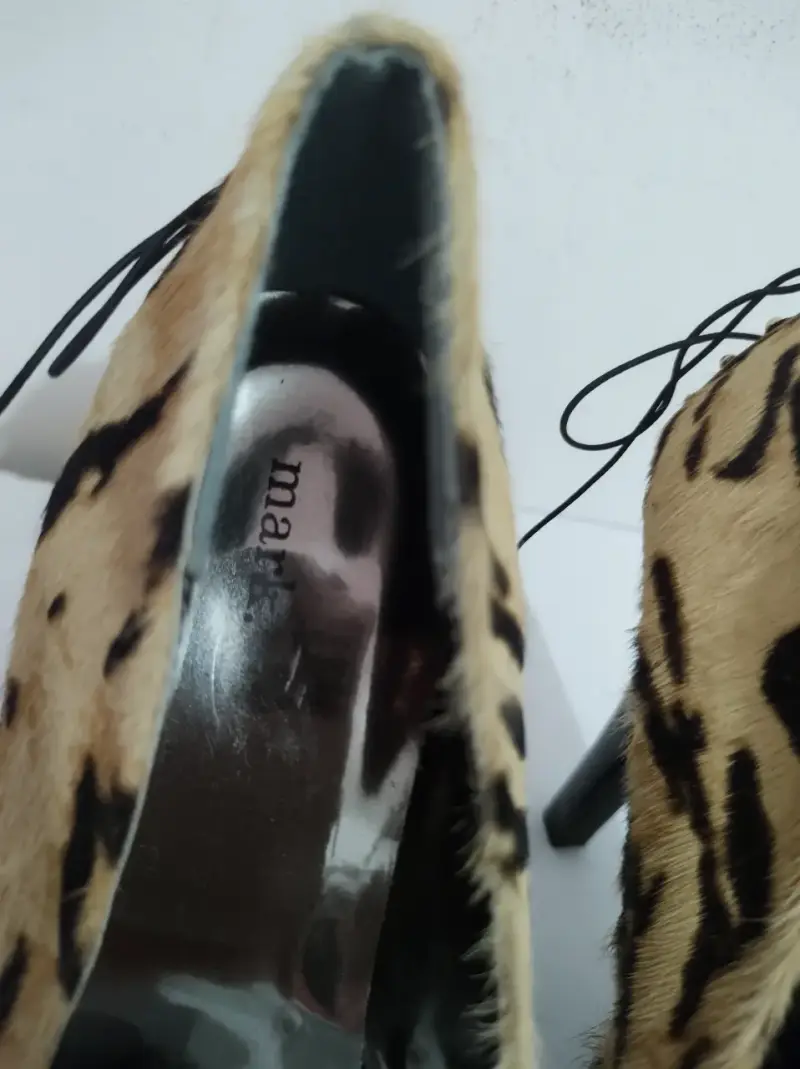 Tacones animal print con diseño eleganteT.37 -38 - 4