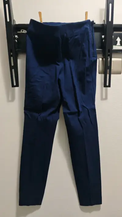 Pantalones MARQUIS azul marino de vestir talla S - miniatura 3