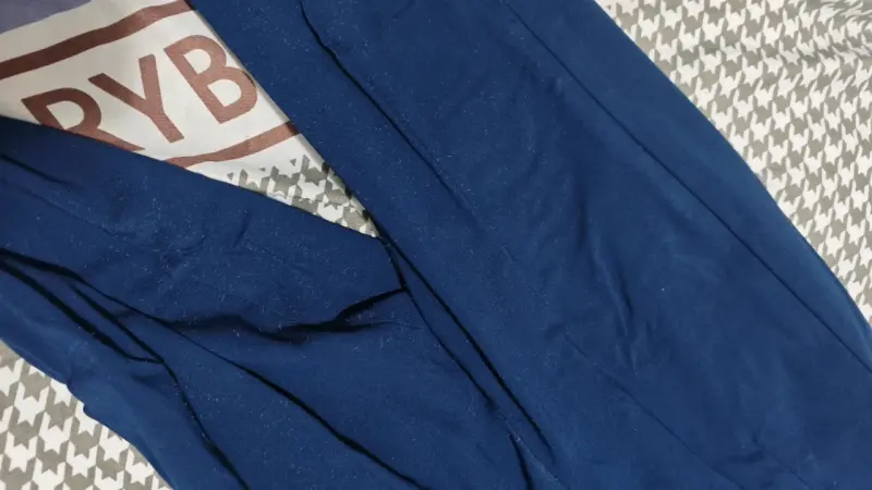 Pantalones MARQUIS azul marino de vestir talla S - 5