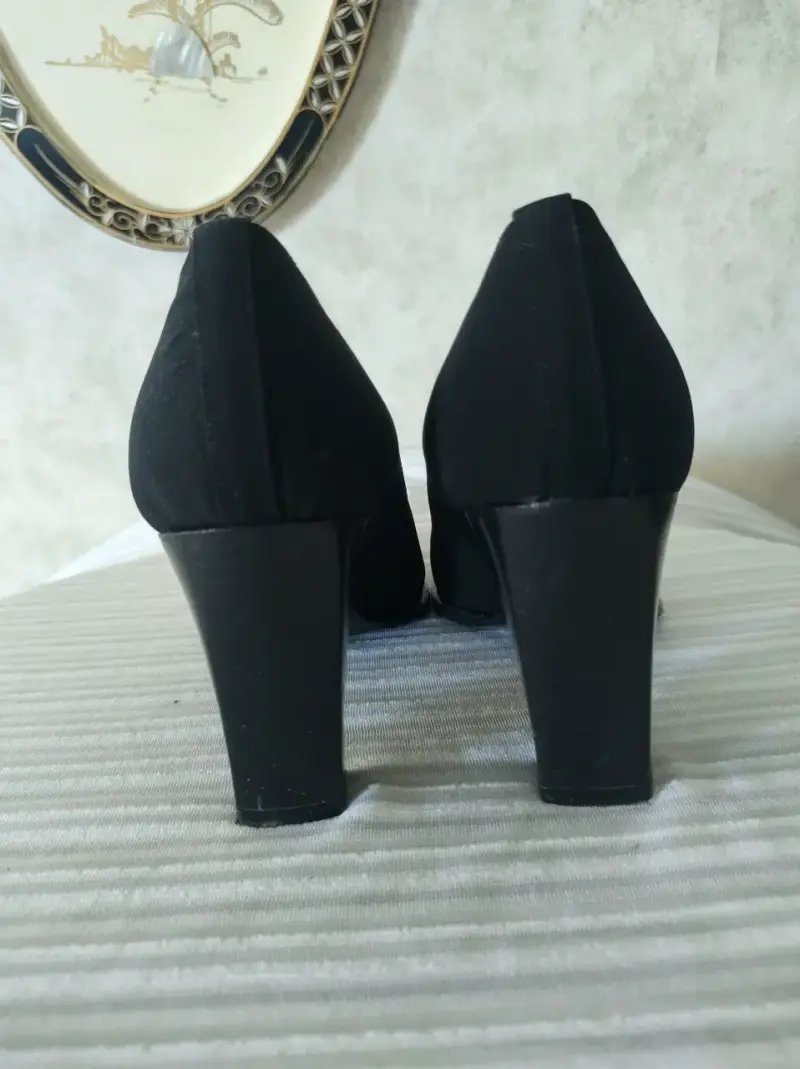 Zapatos de tacón negro Alberto Gozzi T.39 - 4