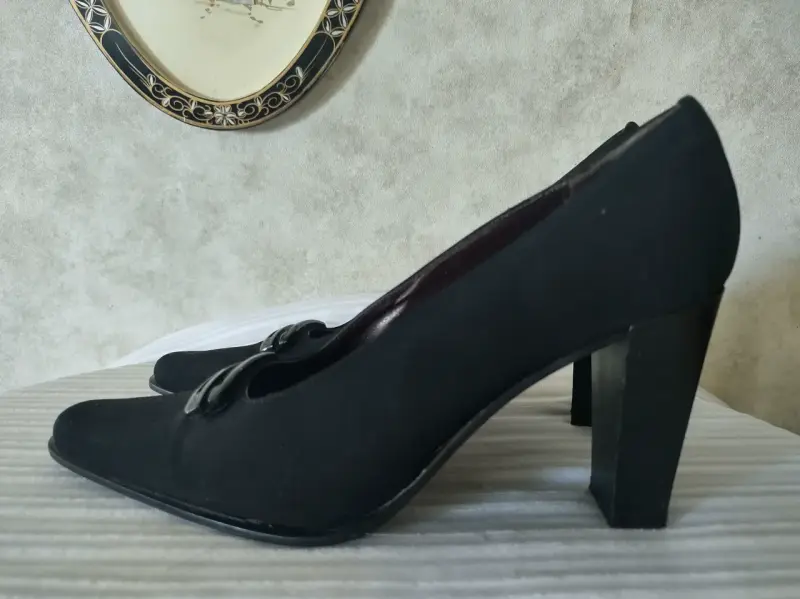 Zapatos de tacón negro Alberto Gozzi T.39 - 5