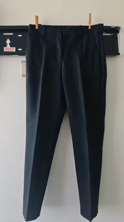 Pantalones de vestir negros mujer H&M TALLA 38 - miniatura 1