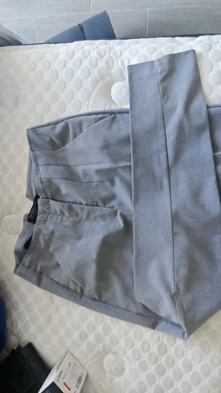 Pantalón gris de vestir mujer BASEMENT talla 36 - 2