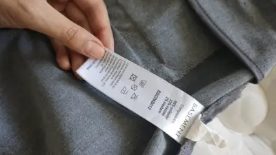Pantalón gris de vestir mujer BASEMENT talla 36 - miniatura 5