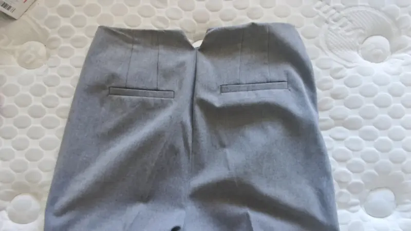 Pantalón gris de vestir mujer BASEMENT talla 36 - 6