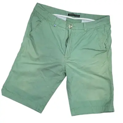 Bermudas verdes para hombre casuales - miniatura 2