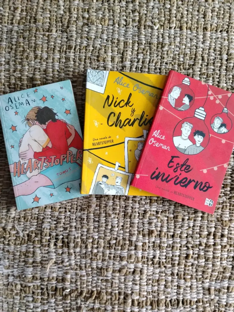 Colección de libros Heartstopper de Alice Oseman - 2