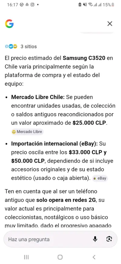 Celular Samsung plegable rojo en buen estado - miniatura 4