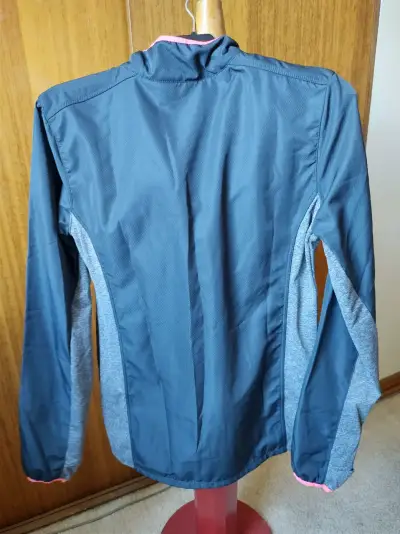 Chaqueta deportiva grisDiadora para mujer T. S - miniatura 1