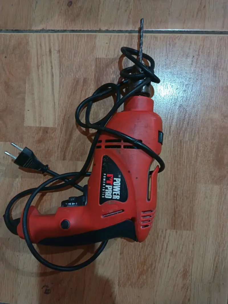 Taladro eléctrico Power Pro rojo - 1