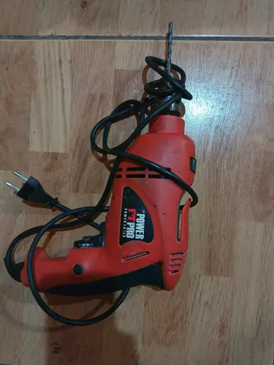 Taladro eléctrico Power Pro rojo - miniatura 1