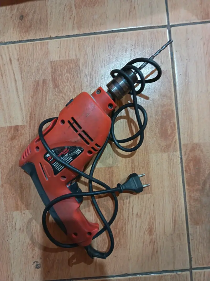 Taladro eléctrico Power Pro rojo - 2