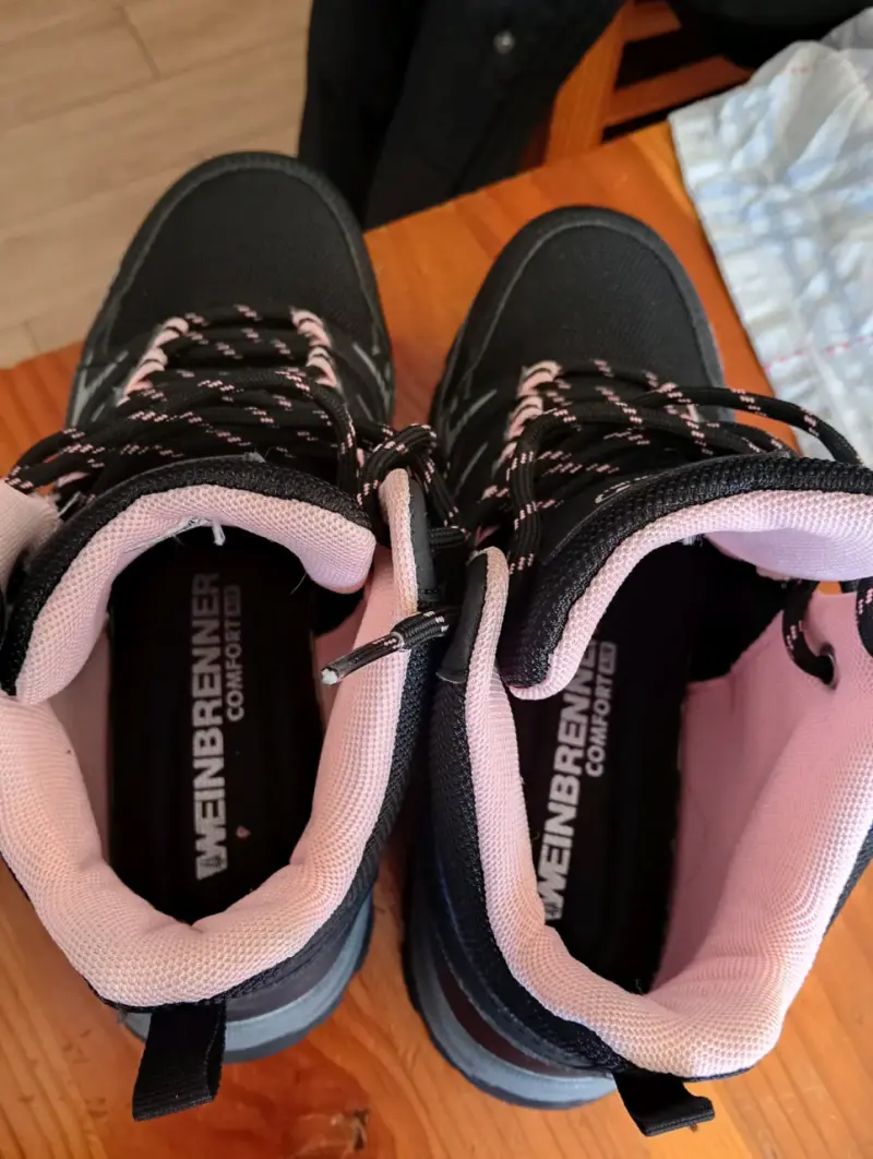 Botas de trekking negras para mujer N 38 - 3