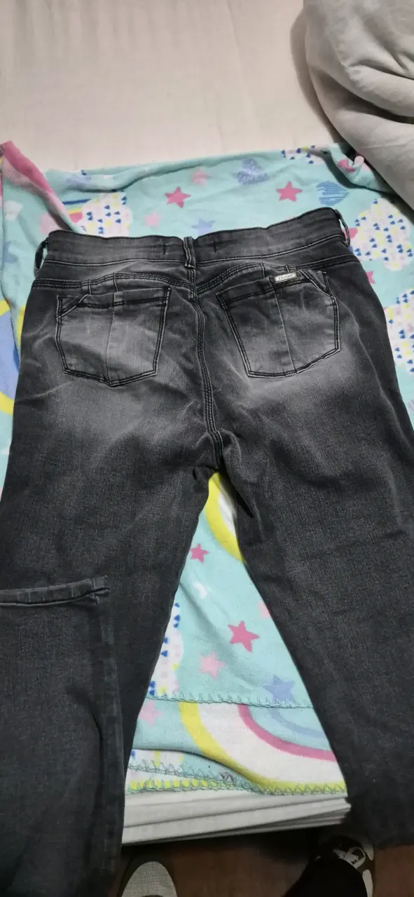 Jeans negros desgastados Divino - 2