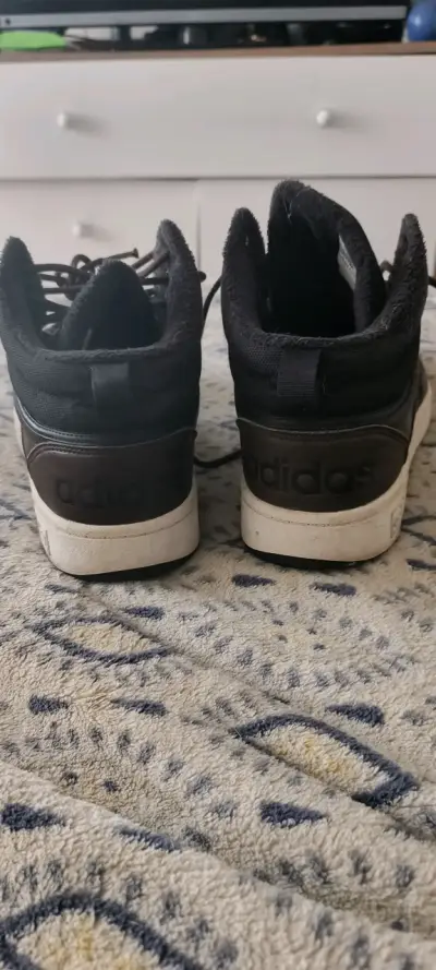 Zapatillas Adidas marrones de cuero - miniatura 4