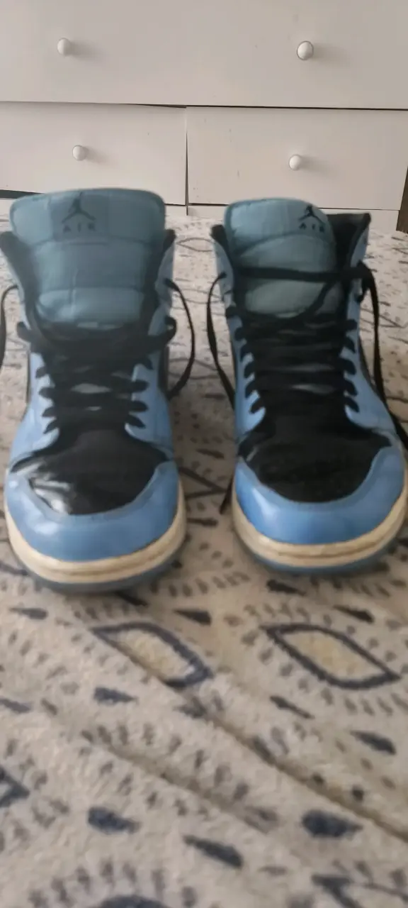 Zapatillas deportivas Air Jordan azul y negro - 1