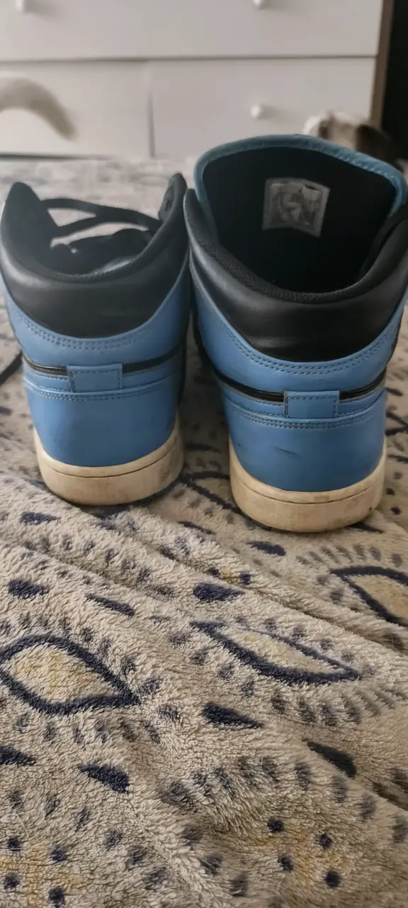 Zapatillas deportivas Air Jordan azul y negro - 3