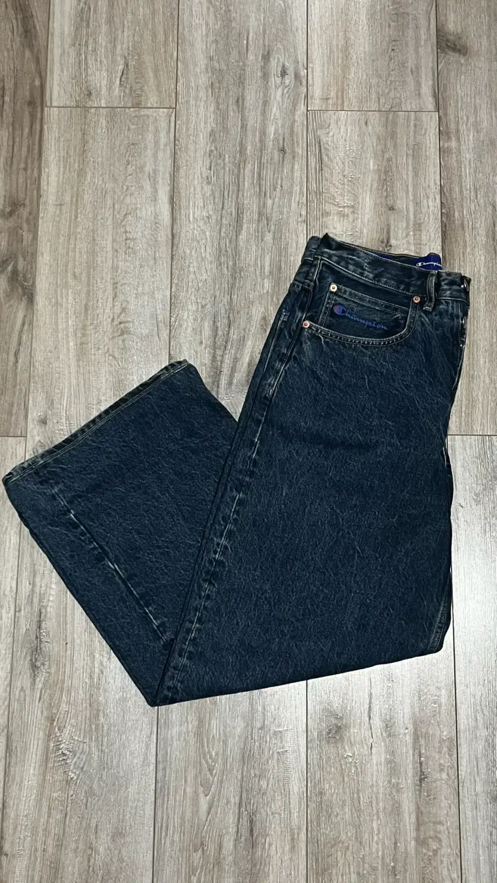JEANS ZARA X CHAMPION TALLA 38 (40 NACIONAL) - 1