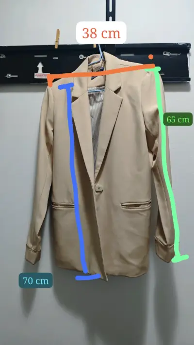 Blazer beige MARITTIMO - miniatura 2