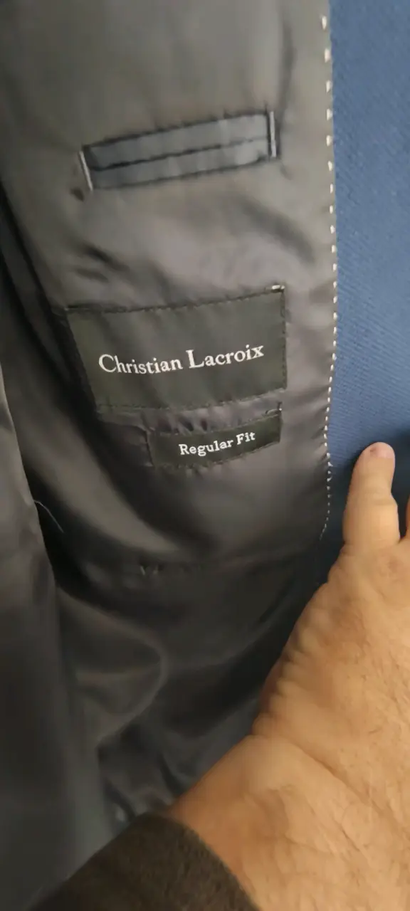 Ambo Christian Lacroix Azul hombre - 2
