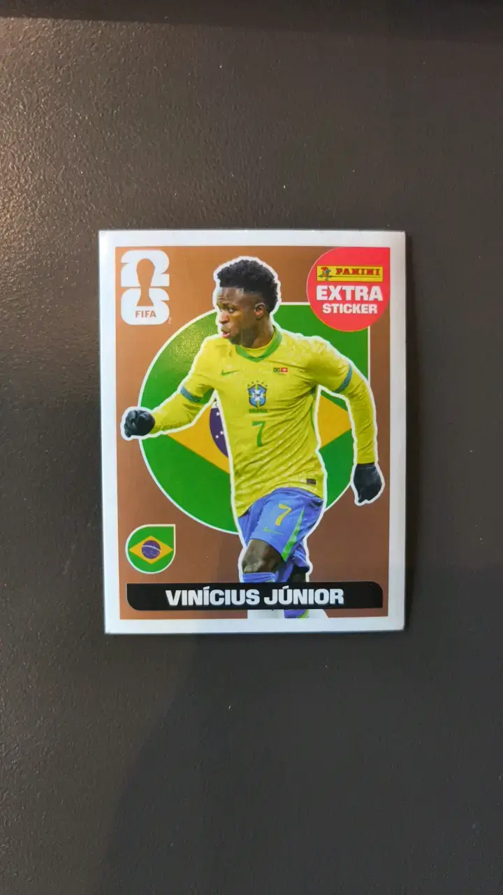 Lámina Panini Vinícius Júnior