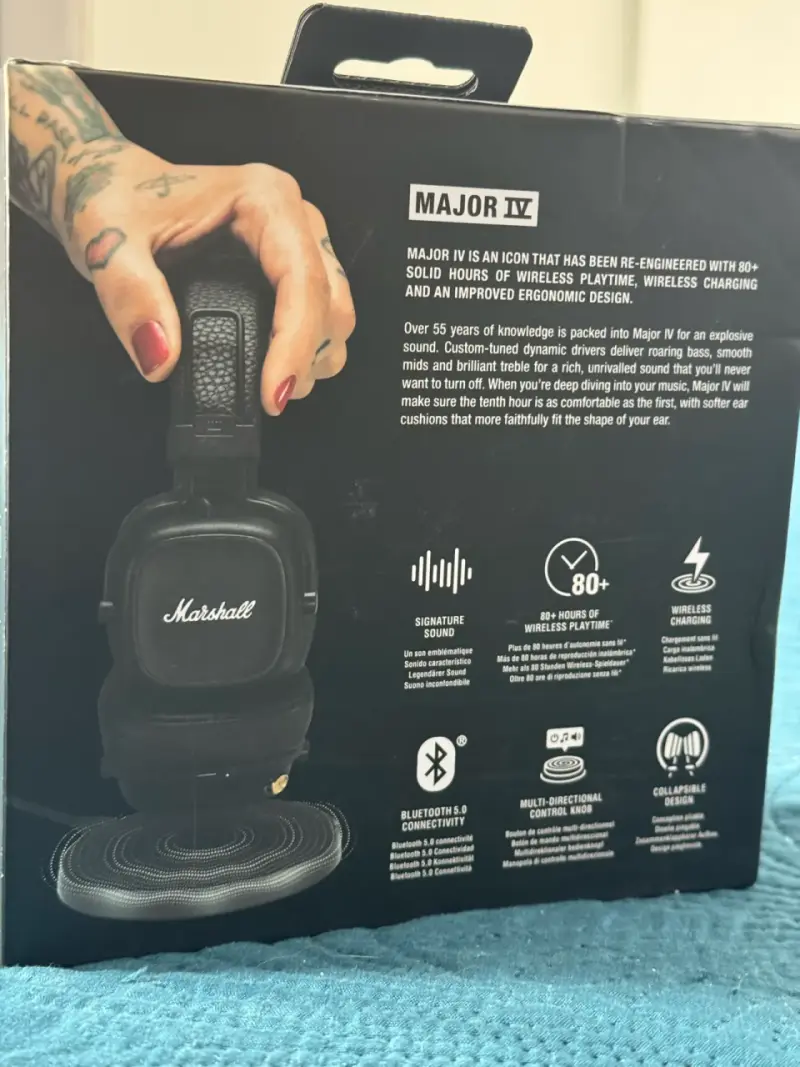 Audífonos Marshall Major IV (NUEVOS) - 3