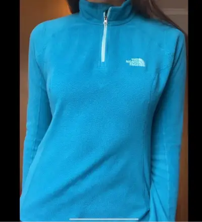 Polar azul The North Face para mujer - miniatura 1