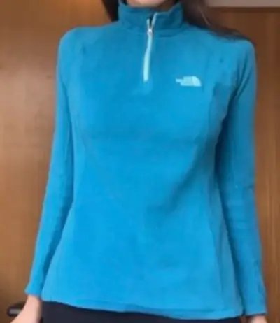 Polar azul The North Face para mujer - miniatura 2