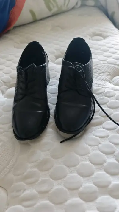Zapatos formales Oxford negros mujer ALANIZ - miniatura 1