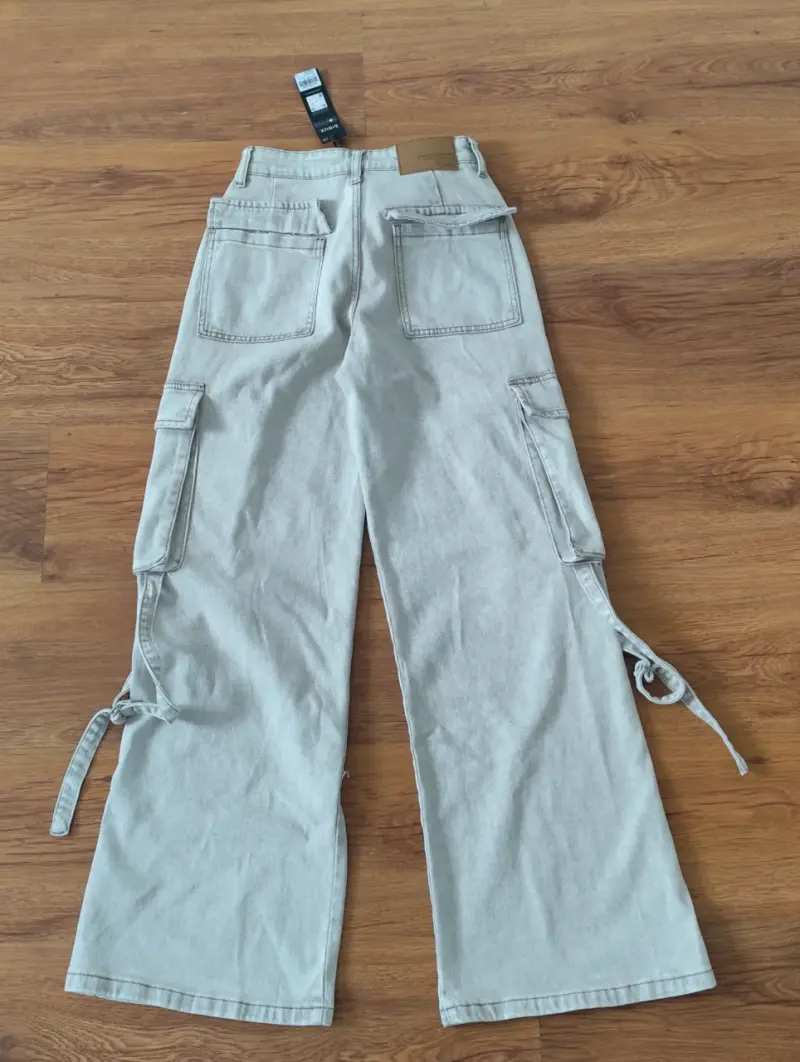Jeans cargo gris Sioux - 2