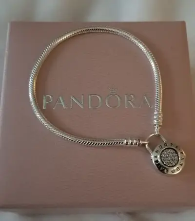 Pulsera Pandora candado de plata - miniatura 1