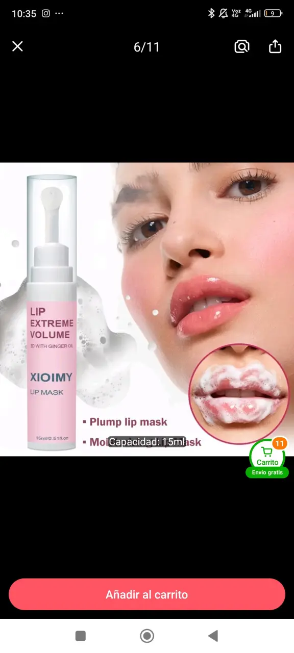 Mascarilla de labios Xiomy Lip Extreme Volume - 1
