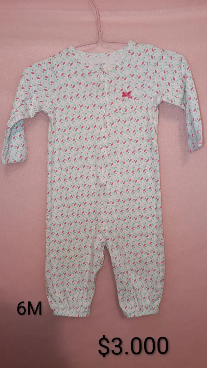 Enterito de bebé Carter's estampado 6M