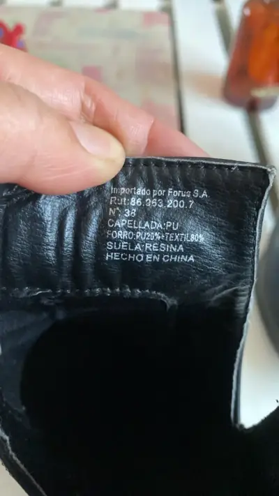 Botines de cuero negro con tacón alto - miniatura 2