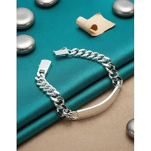 Pulsera de plata 925 con diseño elegante - 2