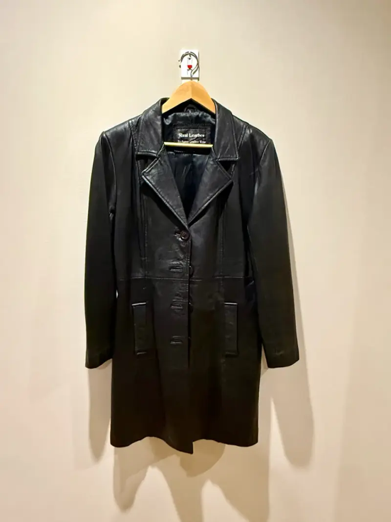 Trench Mujer 100% Cuero - 1