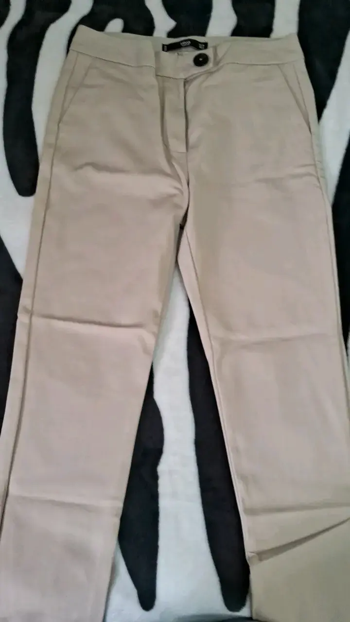 Pantalones negro de vestir para mujer marca Mango - 2