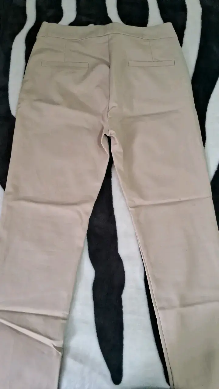 Pantalones negro de vestir para mujer marca Mango - 3