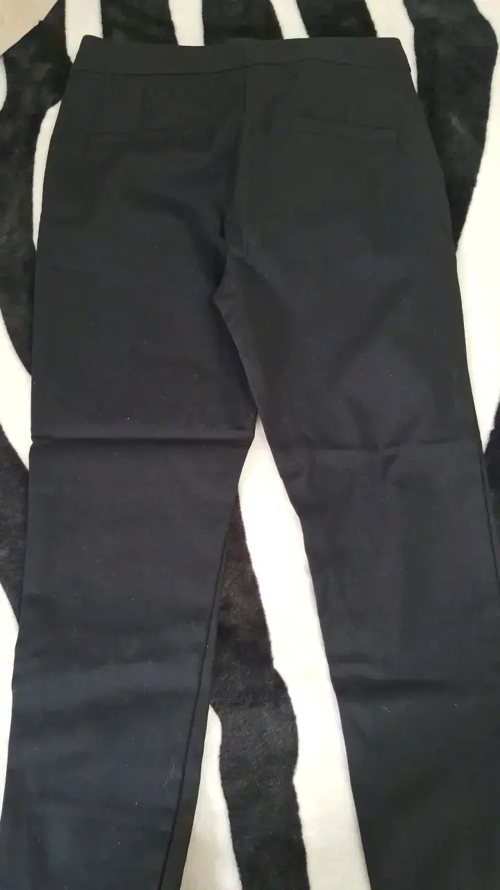 Pantalones negro de vestir para mujer marca Mango - 4