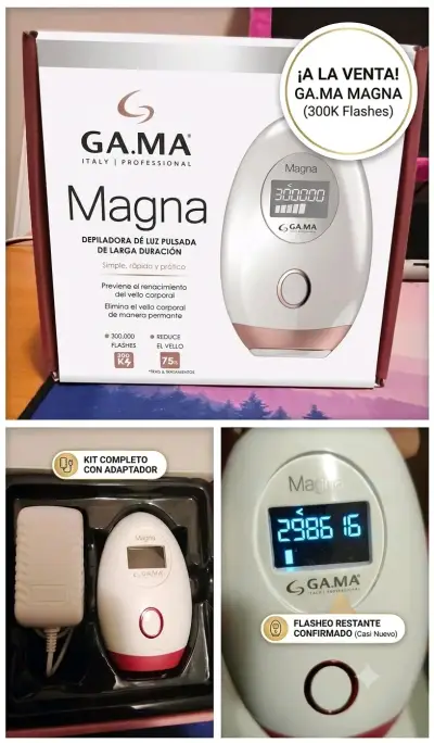 Depiladora IPL GA.MA Magna 300K Flashes - miniatura 1