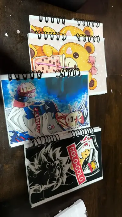 Cuadernos o agendas medianos con diseños unicos - miniatura 1