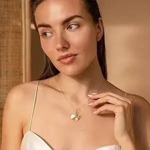 Collar pandora dorado luciernaga evangeline - 5
