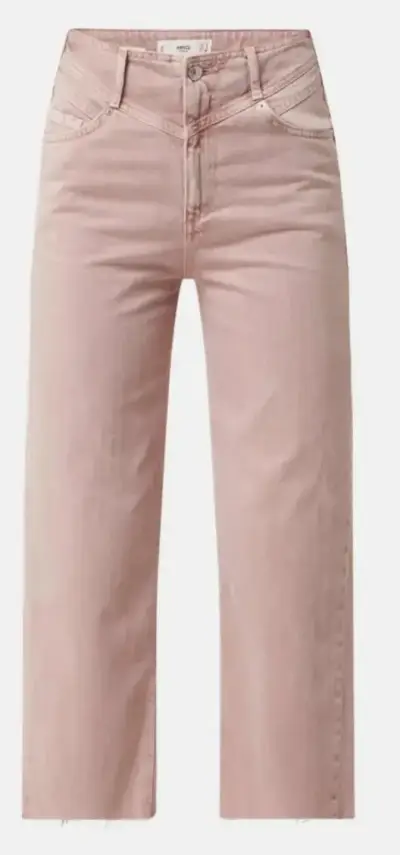 Jeans rosados de mujer Mango - miniatura 1